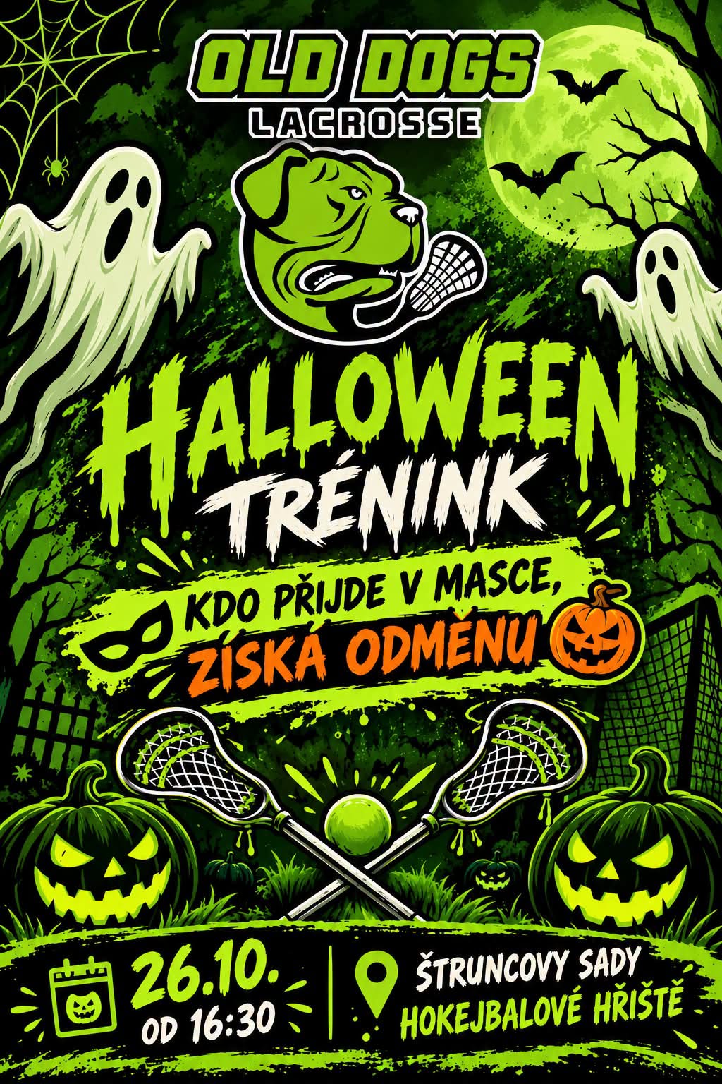 Halloweenský trénink